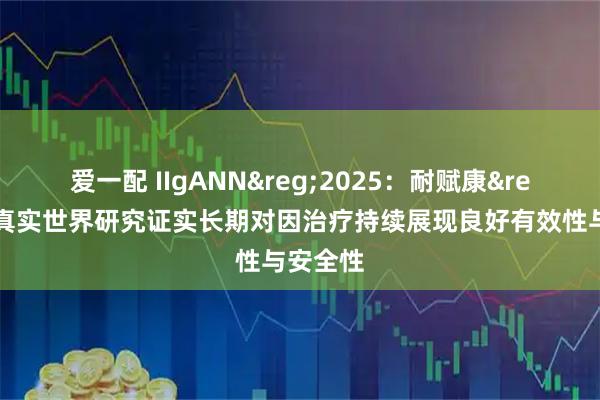 爱一配 IIgANN®2025:耐赋康®最新真实世界研究证实长期对因治疗持续展现良好有效性与安全性